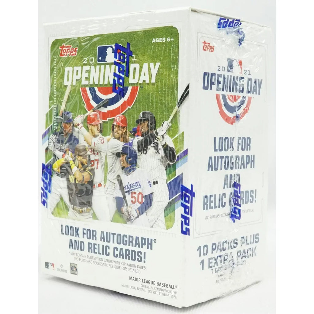2021 Topps Opening Day Baseball Blaster Box (Ships Sealed Only)