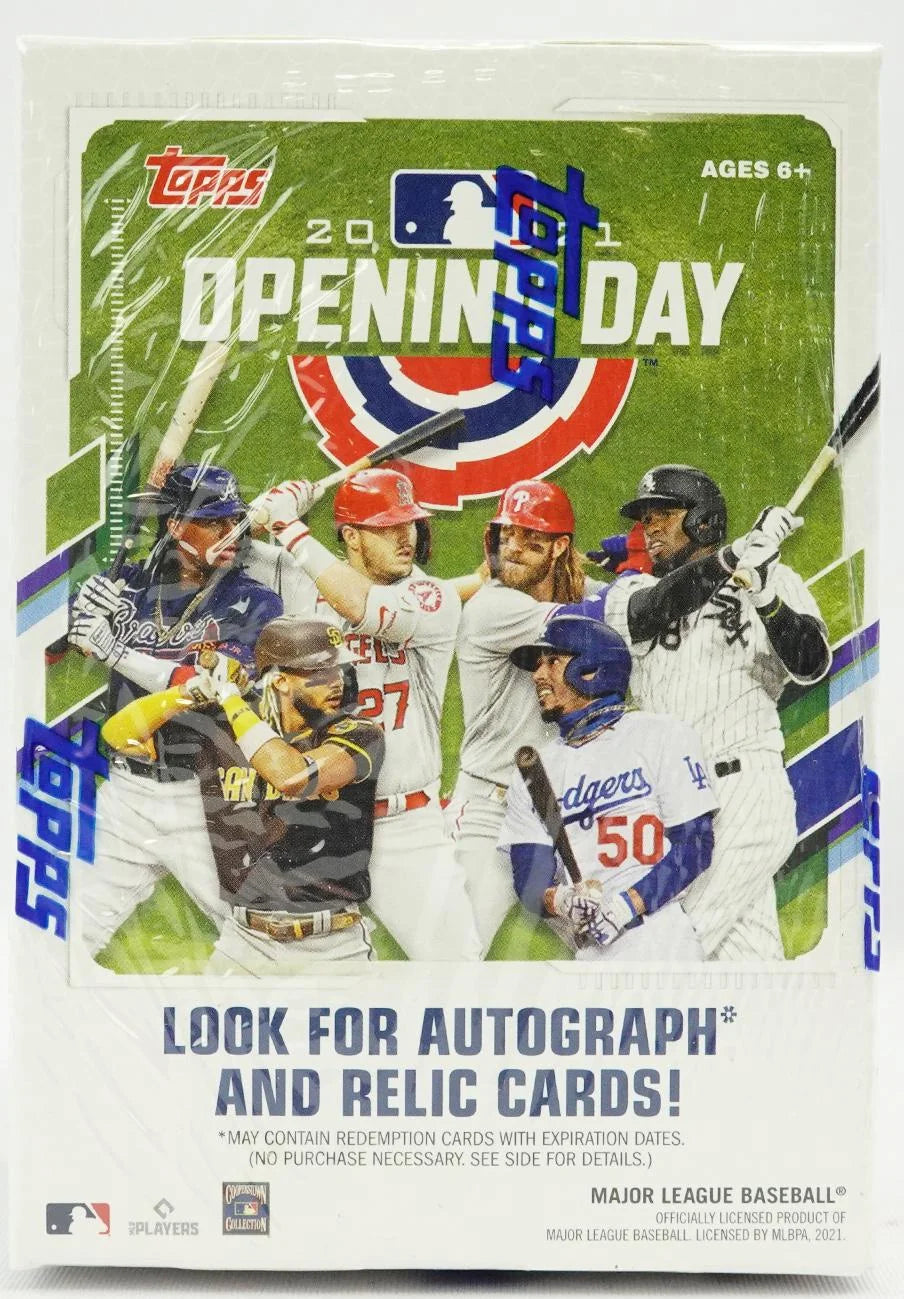 2021 Topps Opening Day Baseball Blaster Box (Ships Sealed Only)