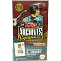 2021 Topps Archives Signature Series Retired Player Edition Baseball Hobby Box (Ships Sealed Only)