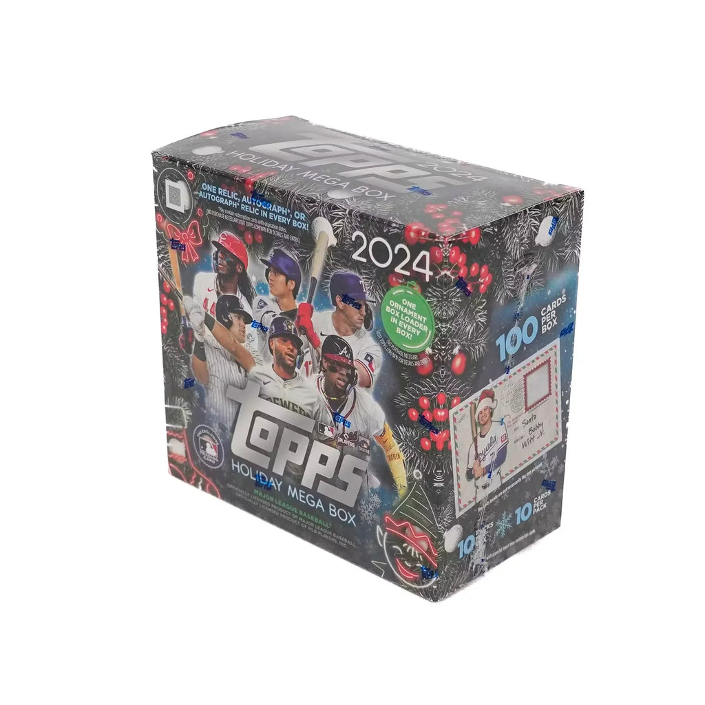 2024 Topps Holiday Baseball Mega Box (Ships Sealed Only) - D