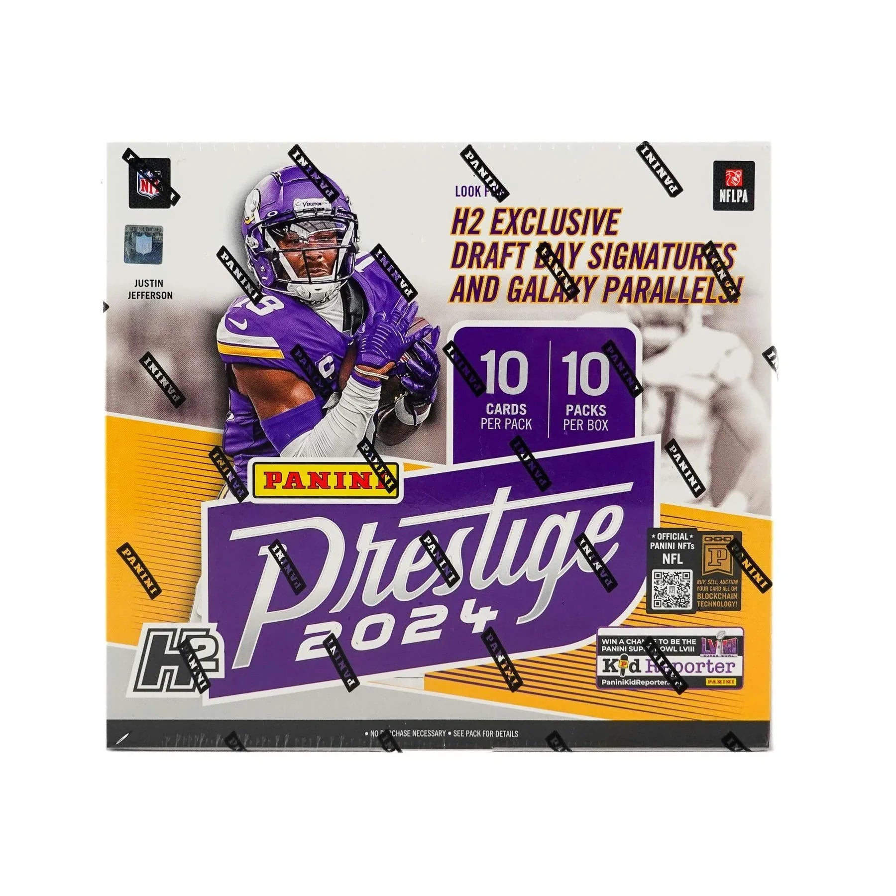 2024 Panini Prestige Football H2 20 Box Case (Ships Sealed Only) - D1