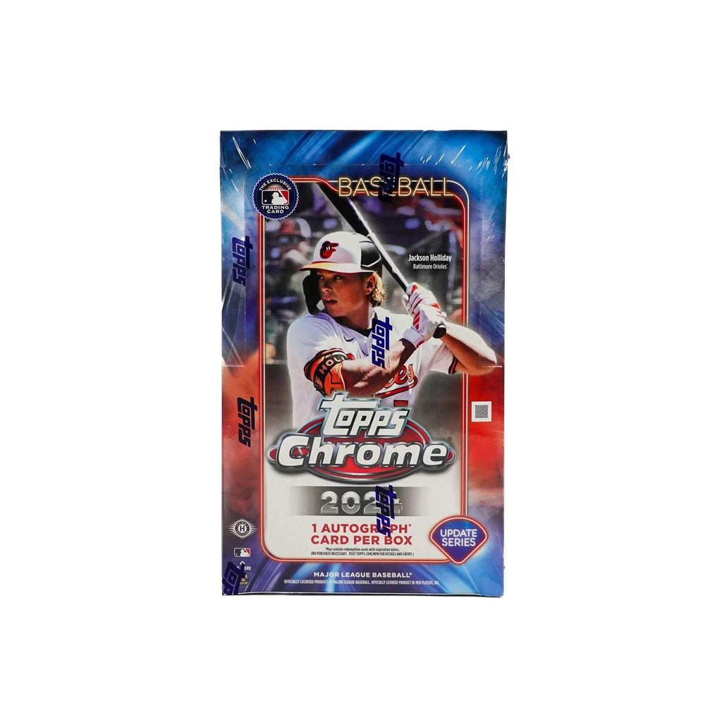2024 Topps Chrome Update Series Baseball Hobby Box (Ships Sealed Only) - D1
