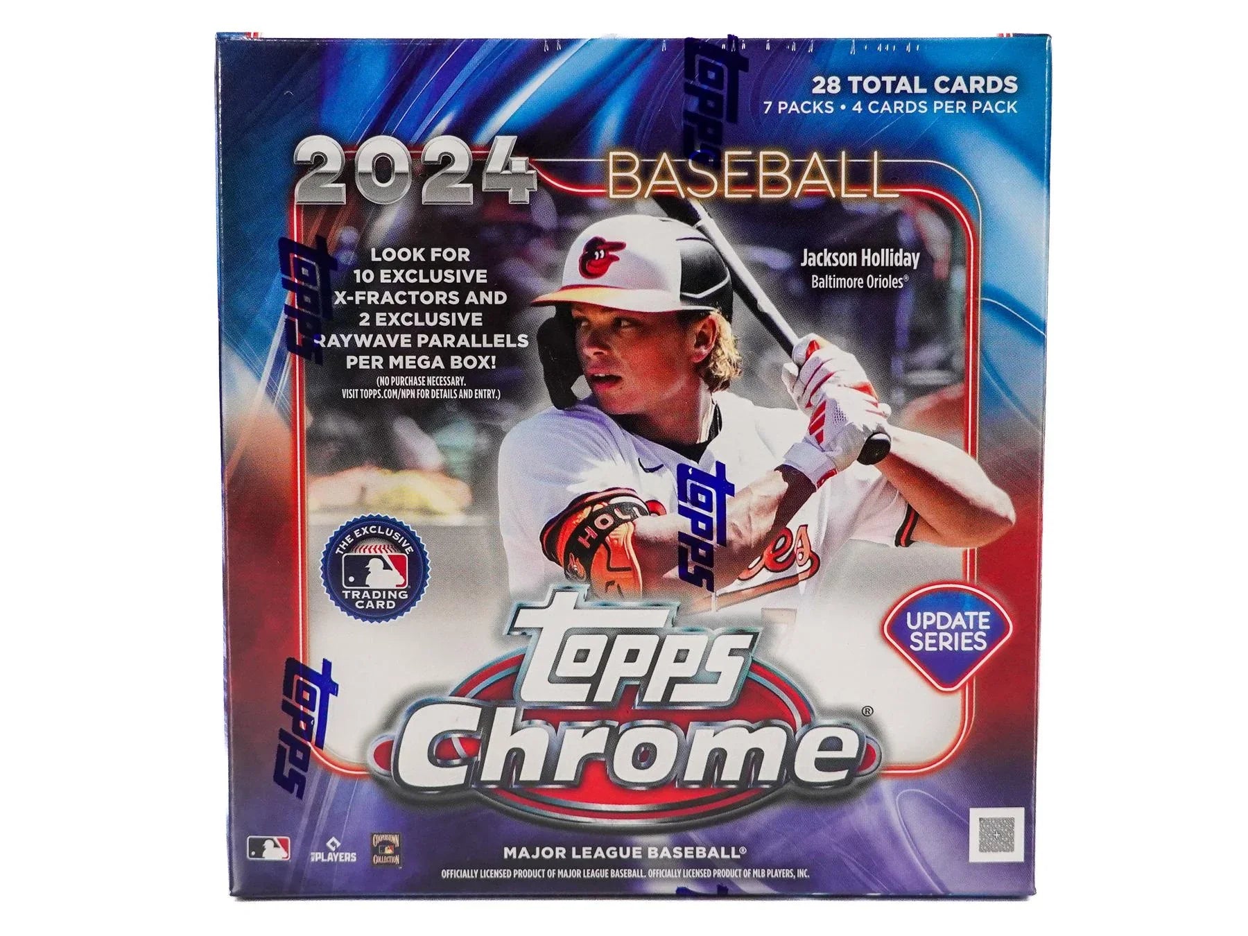 2024 Topps Chrome Update Series Baseball Mega Box (Ships Sealed Only)