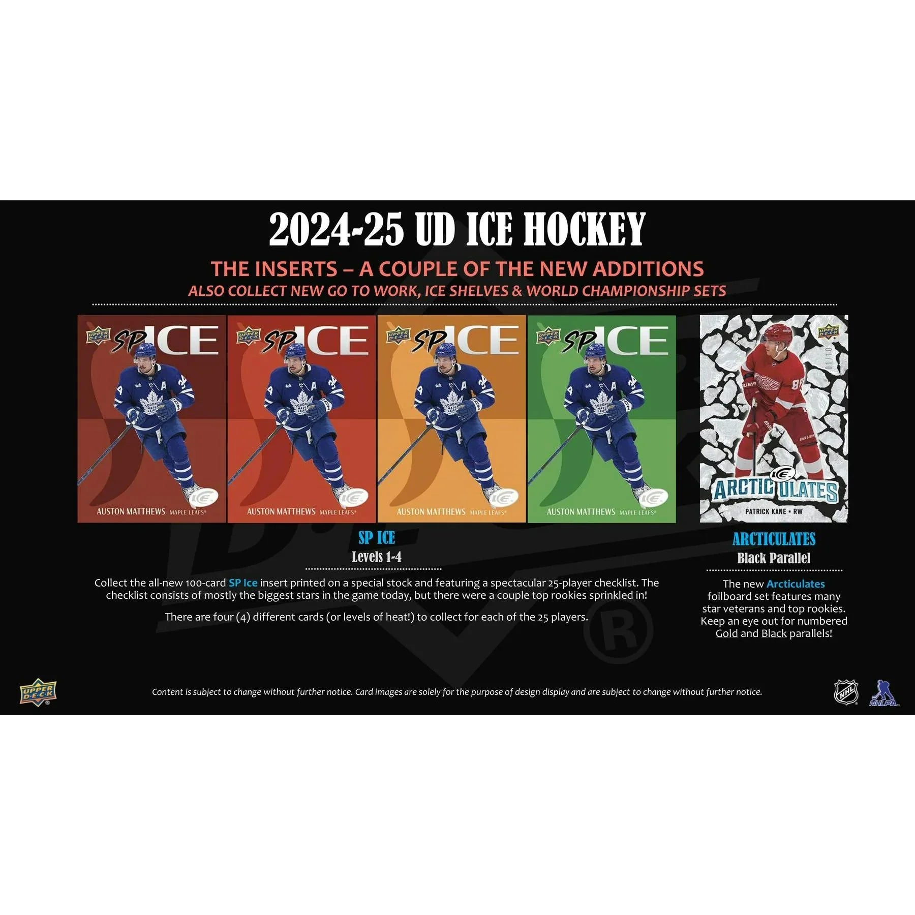 2024 25 Upper Deck Ice Hockey Hobby Box (Ships Sealed Only)