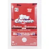 2021 Topps Chrome Platinum Anniversary Baseball Hobby Lite Box (Ships Sealed Only)