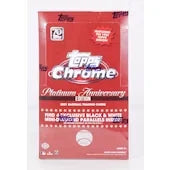 2021 Topps Chrome Platinum Anniversary Baseball Hobby Lite Box (Ships Sealed Only)