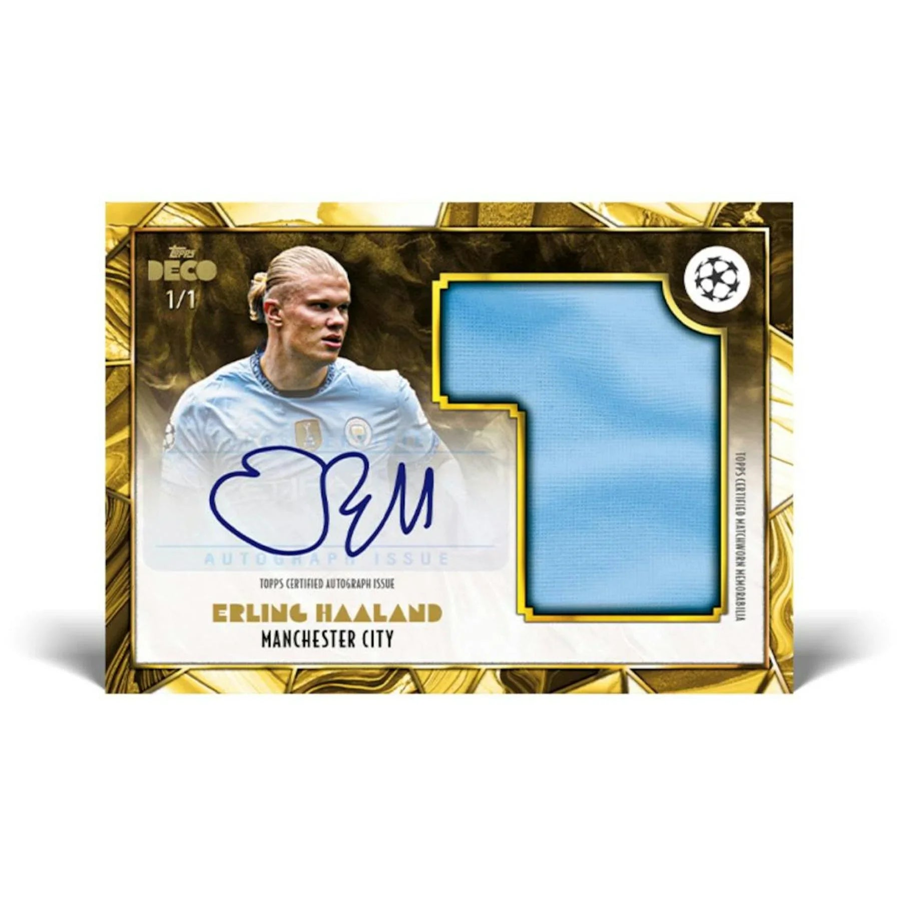 2024 25 Topps Deco UEFA Club Competitions Soccer Hobby Box (Ships Sealed Only)