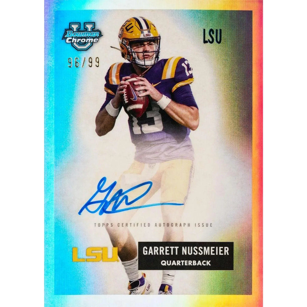 2024 Bowman University Chrome Football Blaster 40 Box Case (Ships Sealed Only) - D2