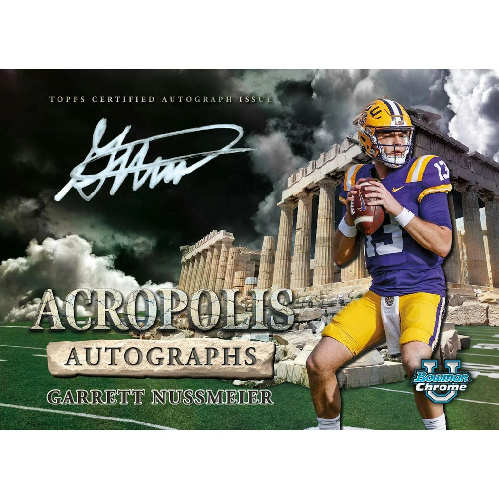 2024 Bowman University Chrome Football Blaster 40 Box Case (Ships Sealed Only) - D2