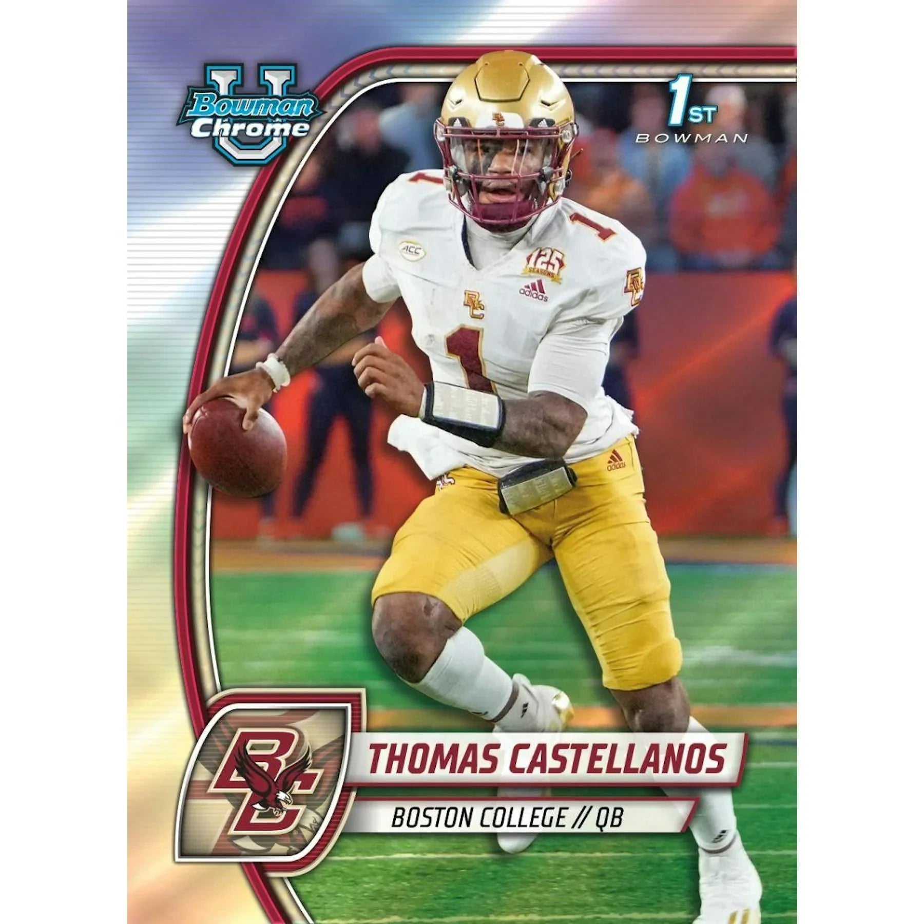 2024 Bowman University Chrome Football Blaster 40 Box Case (Ships Sealed Only) - D2