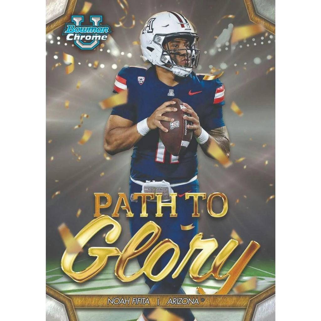 2024 Bowman University Chrome Football Blaster 40 Box Case (Ships Sealed Only) - D2