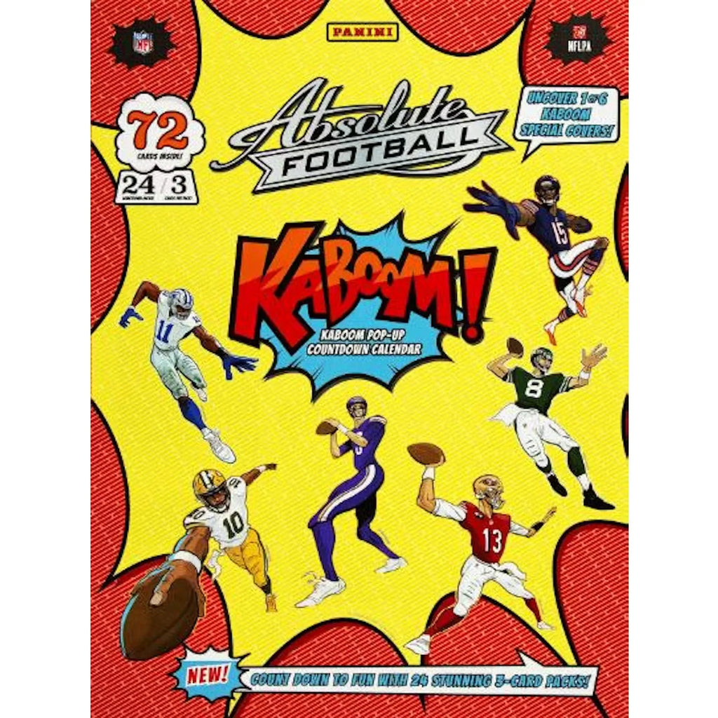 2024 Panini Absolute Football Countdown Calendar Box (Ships Sealed Only)