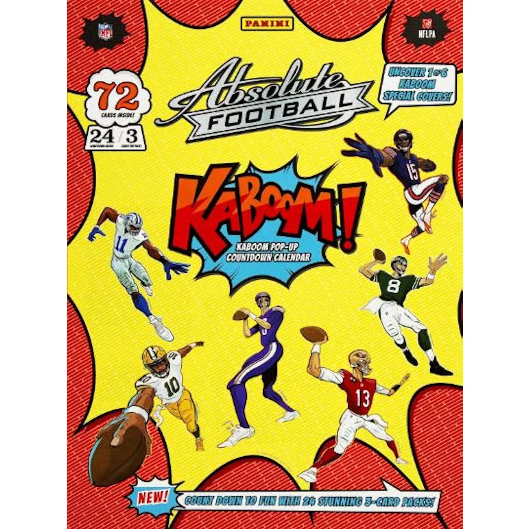 2024 Panini Absolute Football Countdown Calendar Box (Ships Sealed Only)