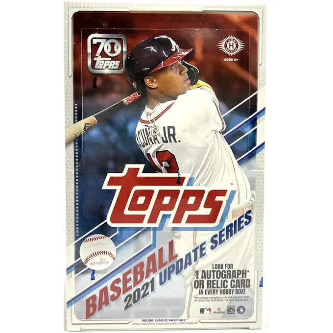 2021 Topps Update Series Baseball Hobby Box (Ships Sealed Only) - D