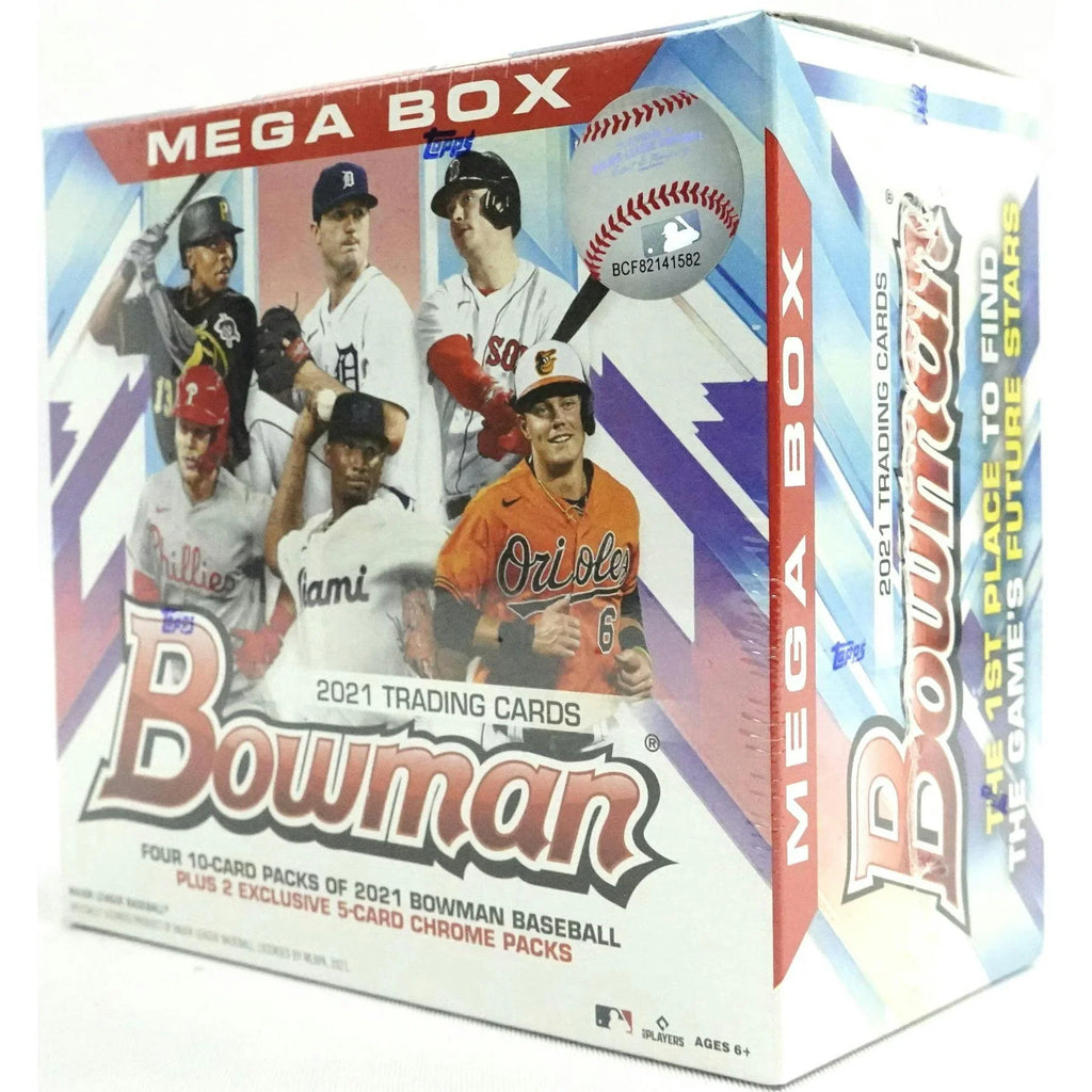 2021 Bowman Baseball Mega Box (Ships Sealed Only)