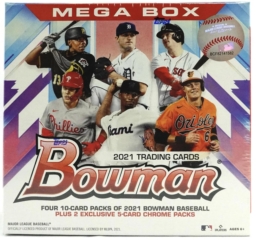 2021 Bowman Baseball Mega Box (Ships Sealed Only)