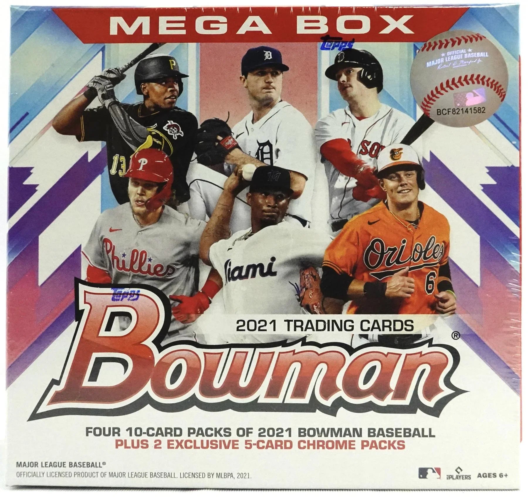 2021 Bowman Baseball Mega Box (Ships Sealed Only)