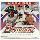 2021 Bowman Baseball Mega Box (Ships Sealed Only)