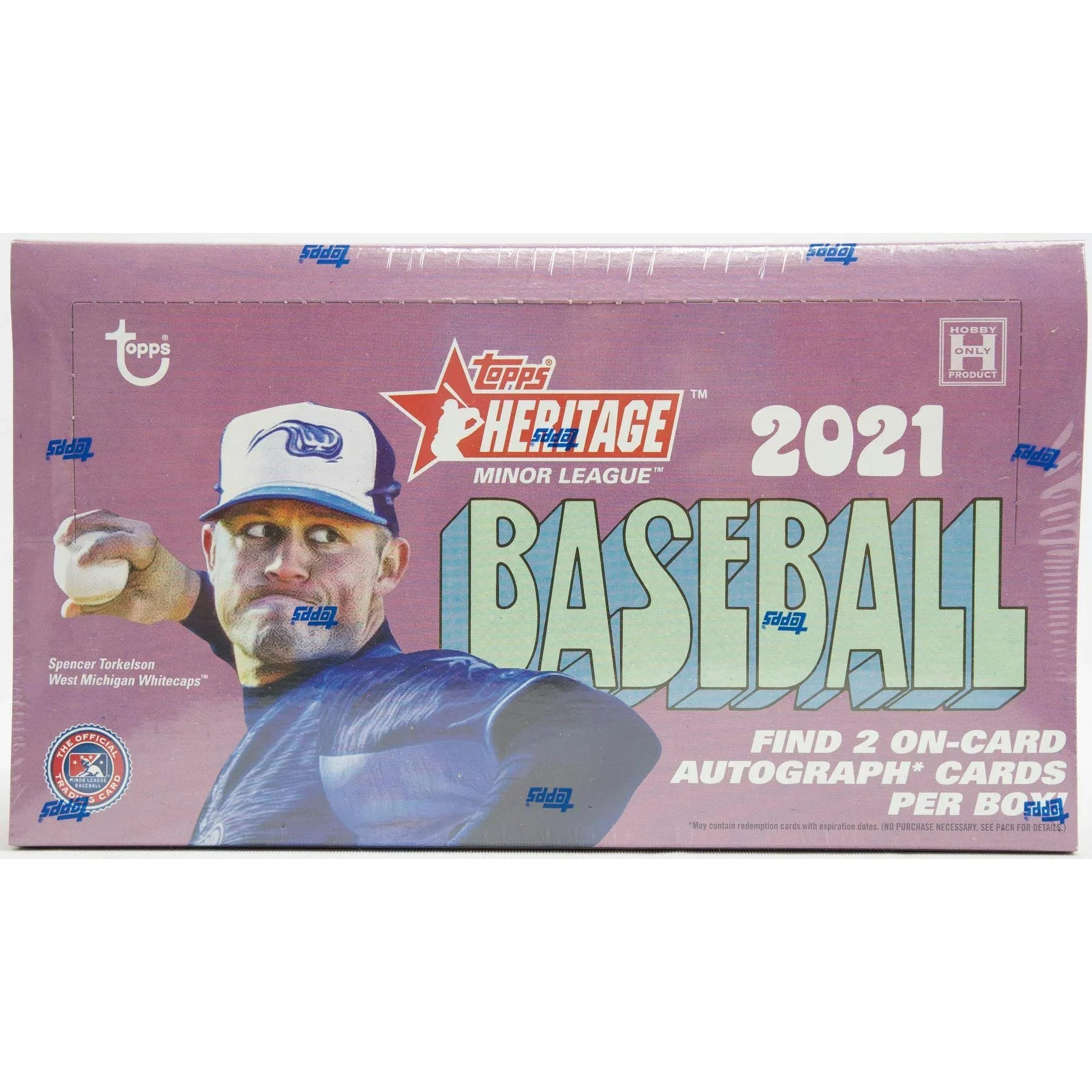 2021 Topps Heritage Minor League Baseball Hobby Box (Ships Sealed Only) - D