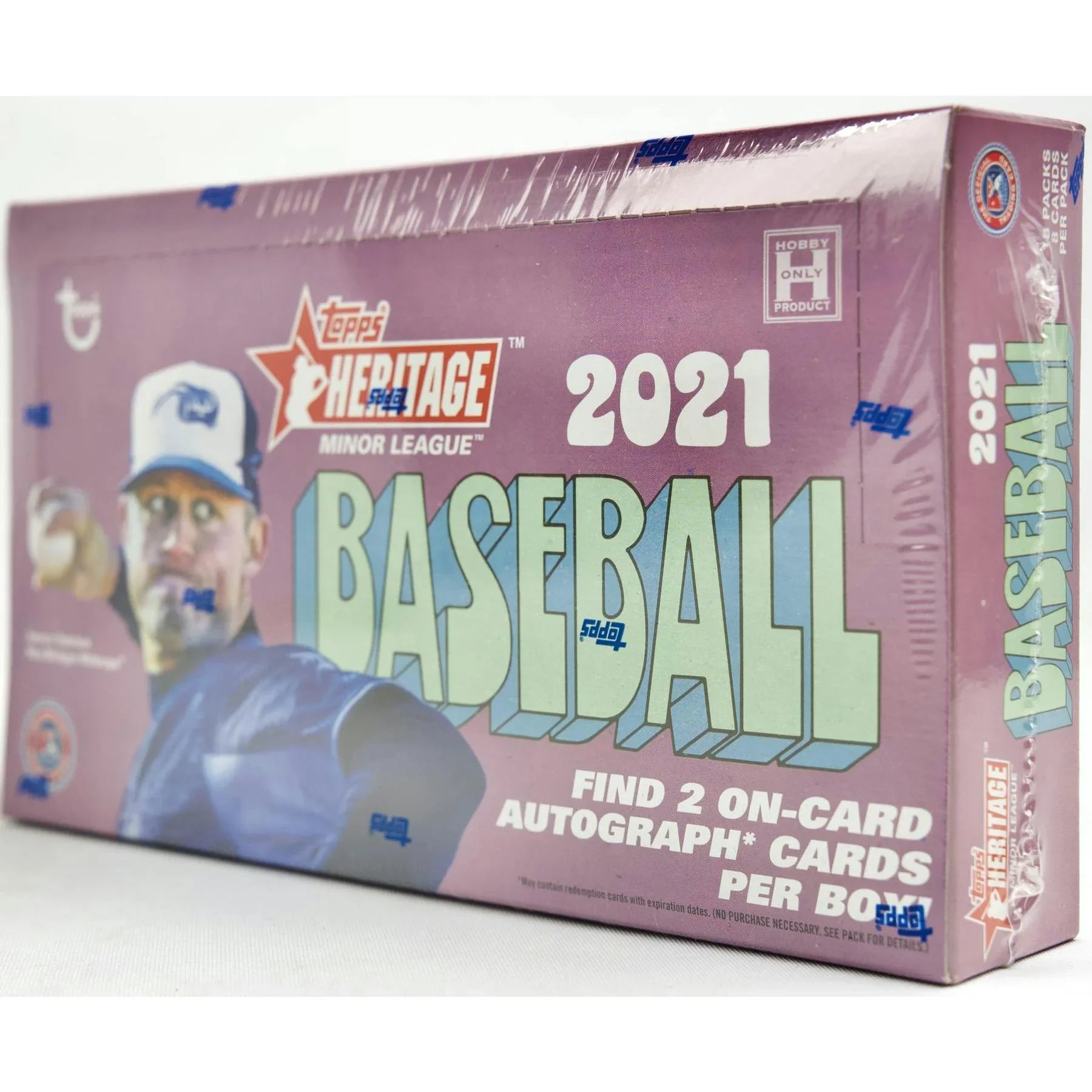 2021 Topps Heritage Minor League Baseball Hobby Box (Ships Sealed Only) - D