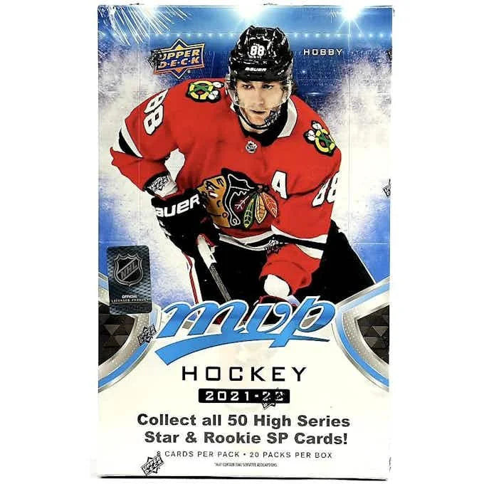 2021 22 Upper Deck MVP Hockey Hobby Box (Ships Sealed Only) - D