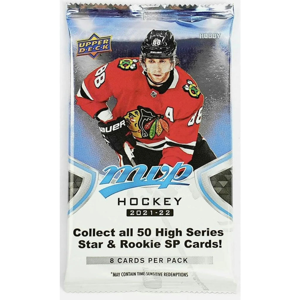 2021 22 Upper Deck MVP Hockey Hobby Box (Ships Sealed Only) - D