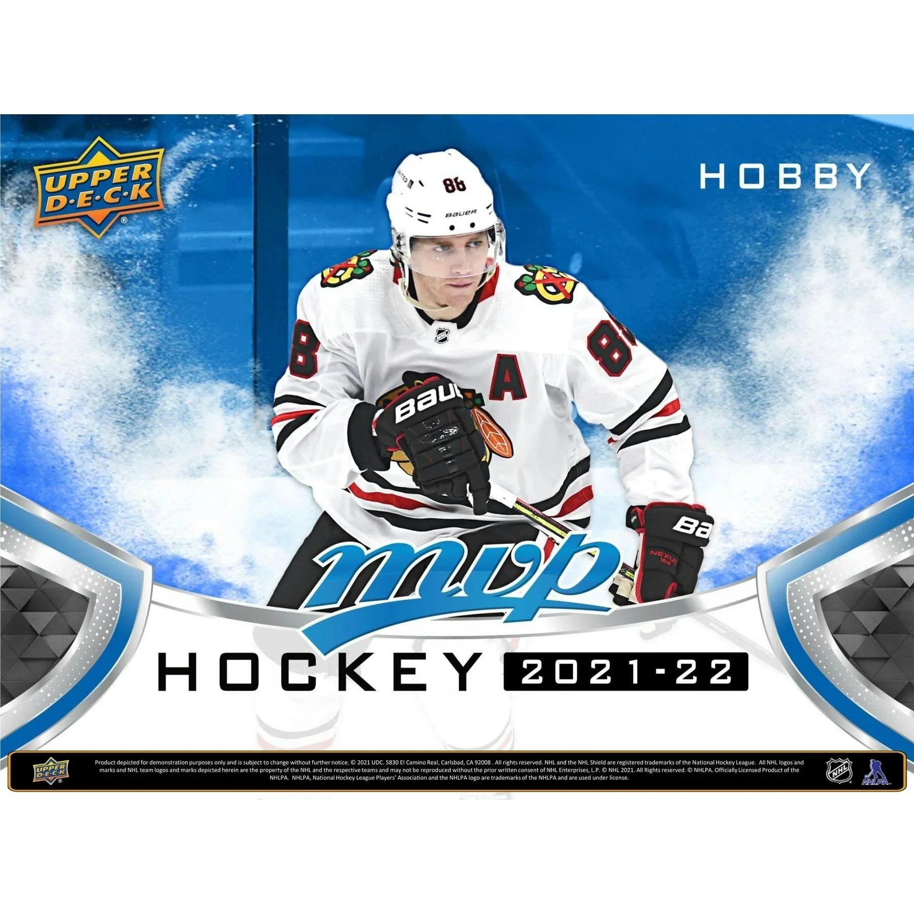 2021 22 Upper Deck MVP Hockey Hobby Box (Ships Sealed Only) - D