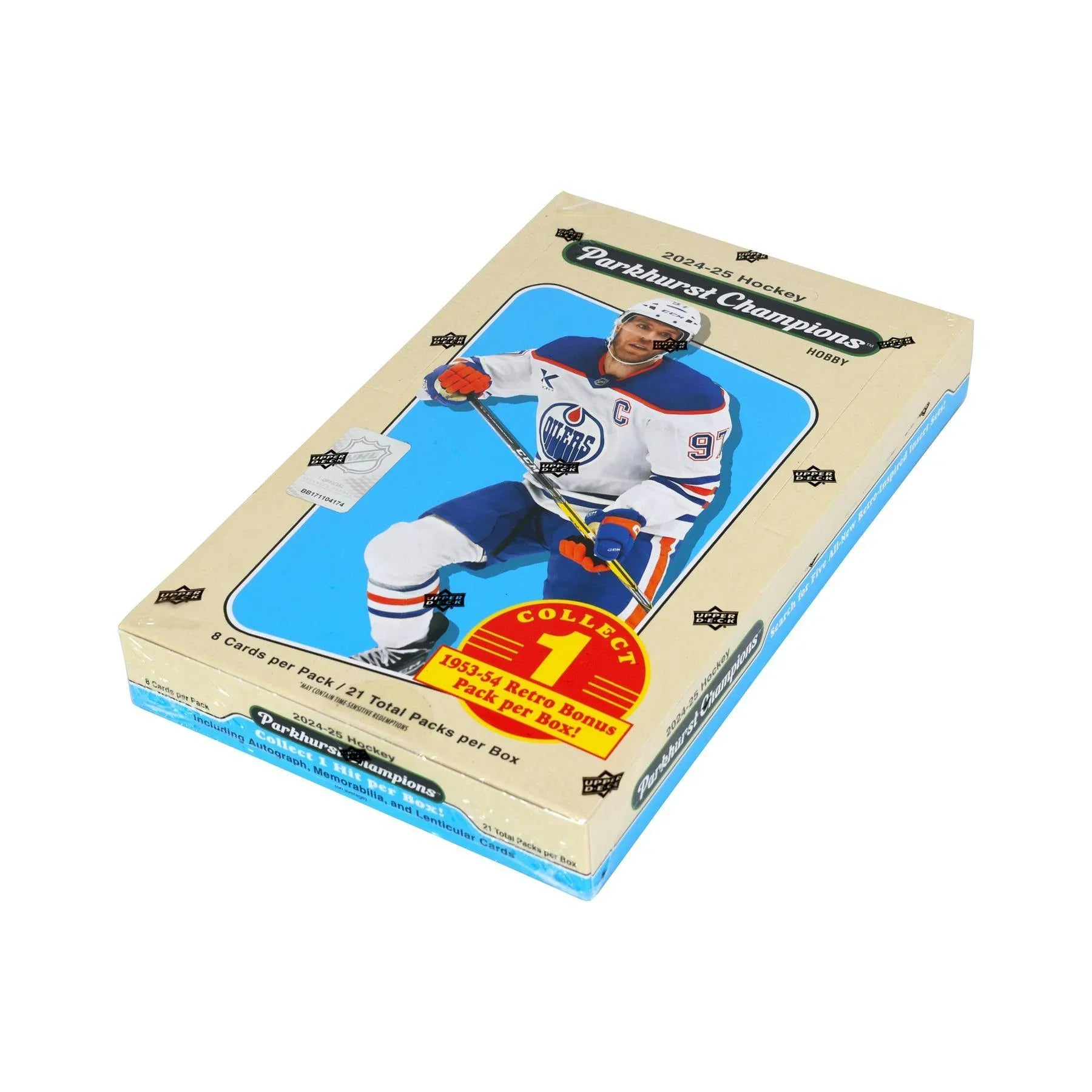 2024 25 Upper Deck Parkhurst Champions Hockey Hobby Box (Ships Sealed Only)