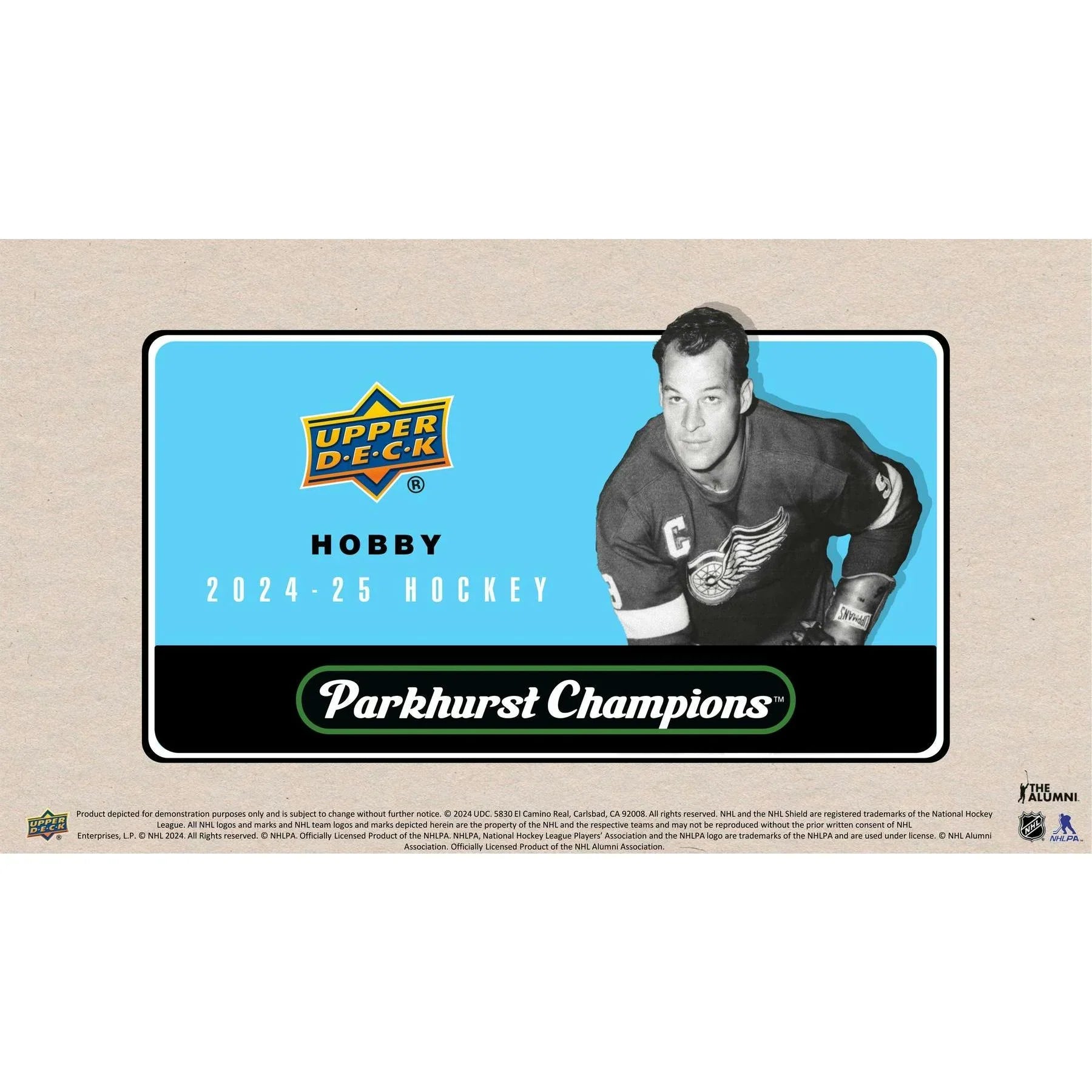 2024 25 Upper Deck Parkhurst Champions Hockey Hobby Box (Ships Sealed Only)