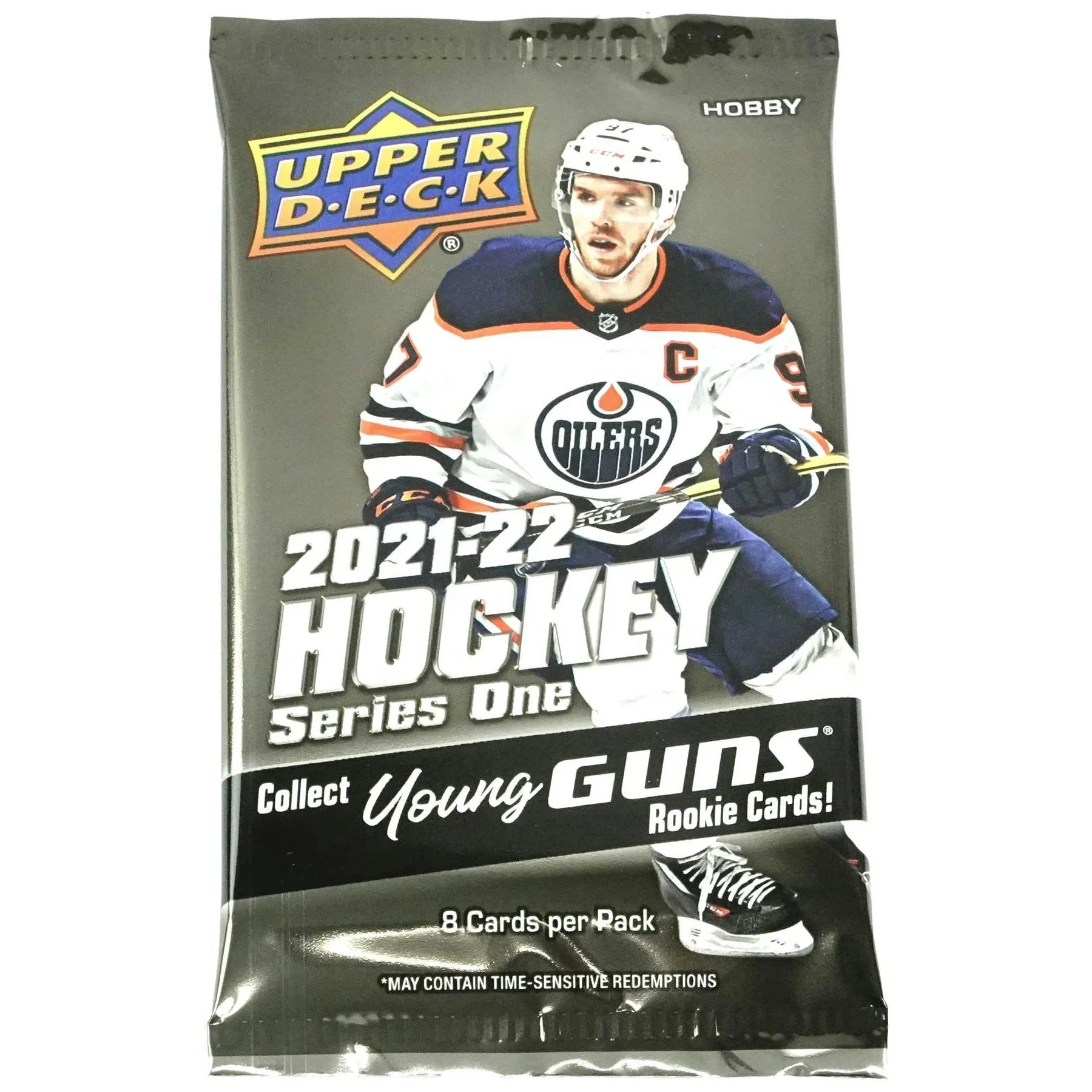 2021 22 Upper Deck Series 1 Hockey Hobby Box (Ships Sealed Only) - D