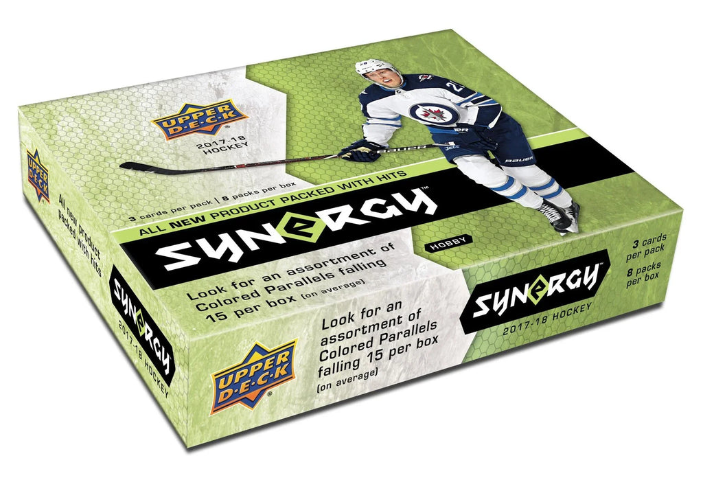 2017-18 Upper Deck Synergy Hockey Hobby Box | 15 Colored Variants (Ships Sealed Only)