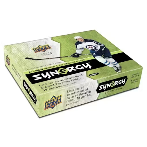 2017-18 Upper Deck Synergy Hockey Hobby Box | 15 Colored Variants (Ships Sealed Only)