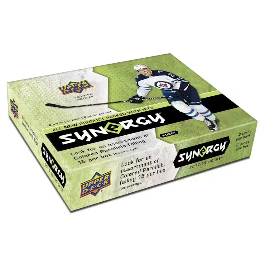 2017-18 Upper Deck Synergy Hockey Hobby Box | 15 Colored Variants (Ships Sealed Only)