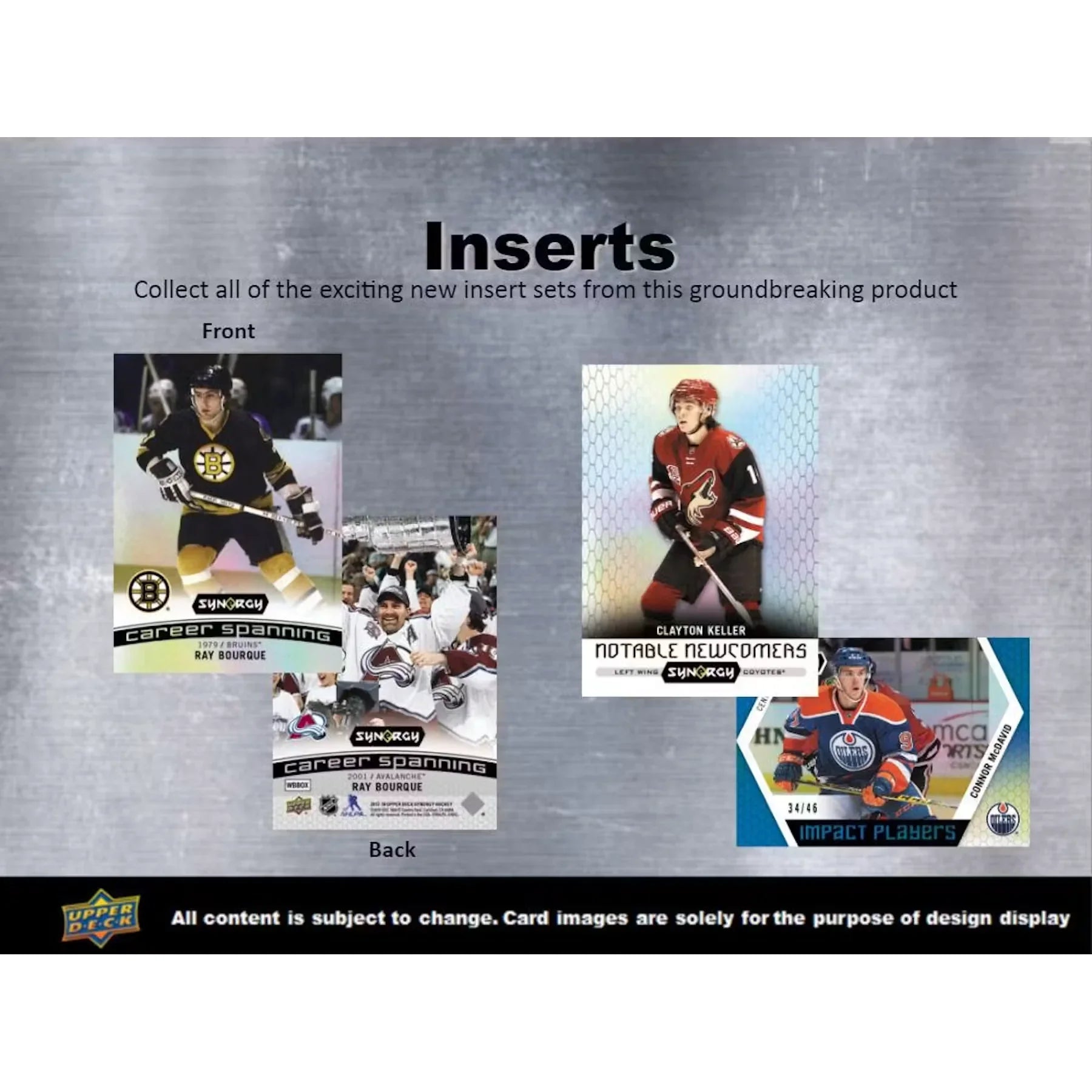 2017-18 Upper Deck Synergy Hockey Hobby Box | 15 Colored Variants (Ships Sealed Only)