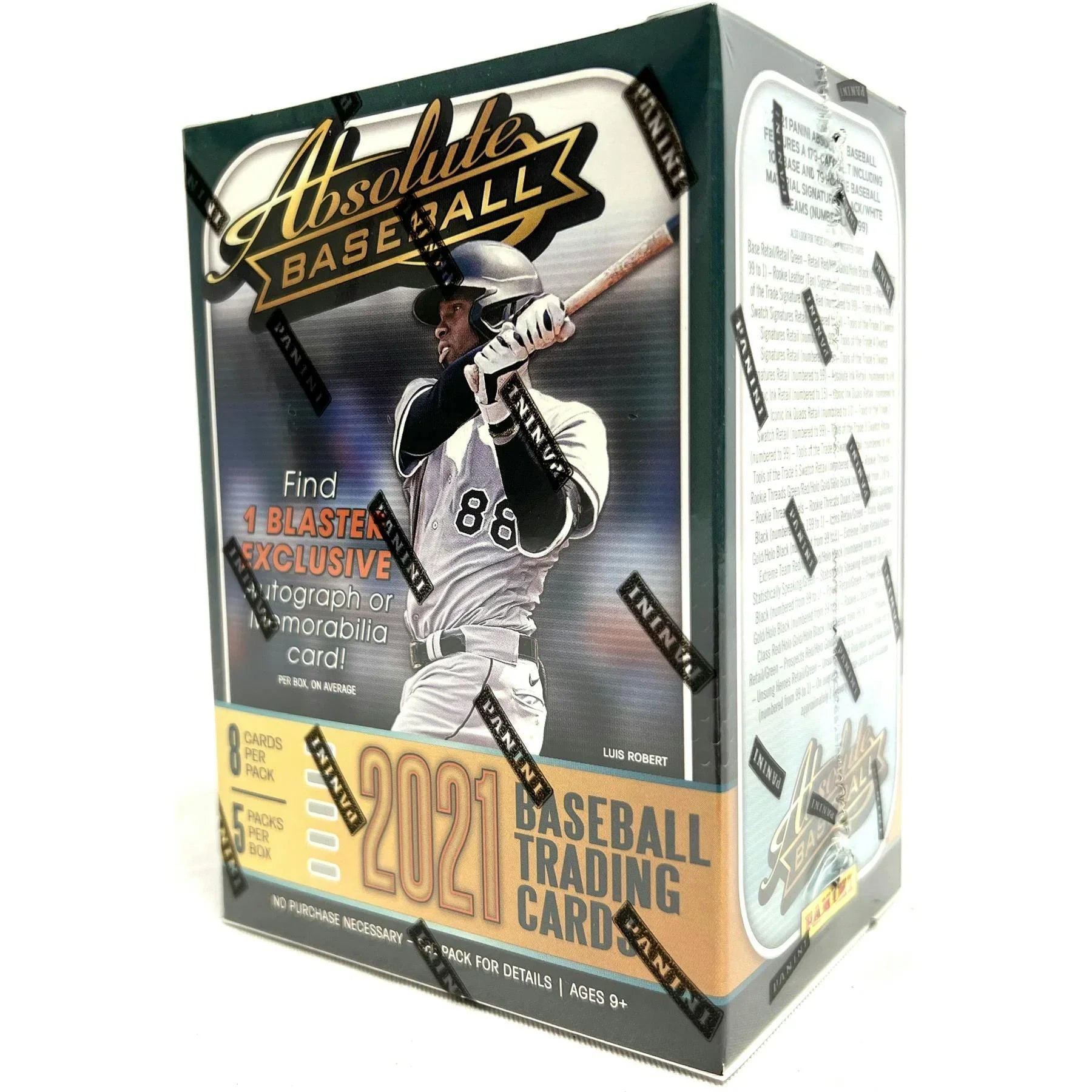 2021 Panini Absolute Baseball 5 Pack Blaster Box (Ships Sealed Only)