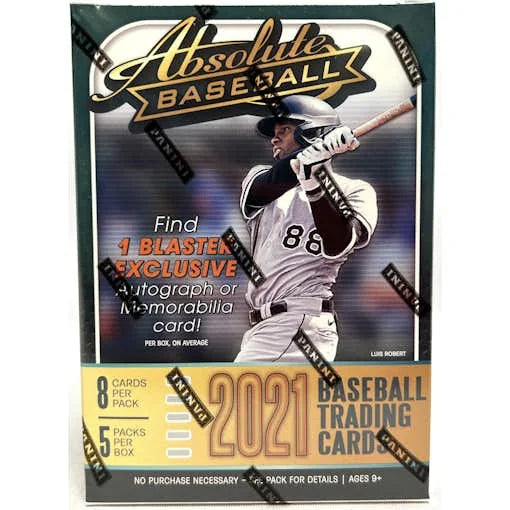 2021 Panini Absolute Baseball 5 Pack Blaster Box (Ships Sealed Only)