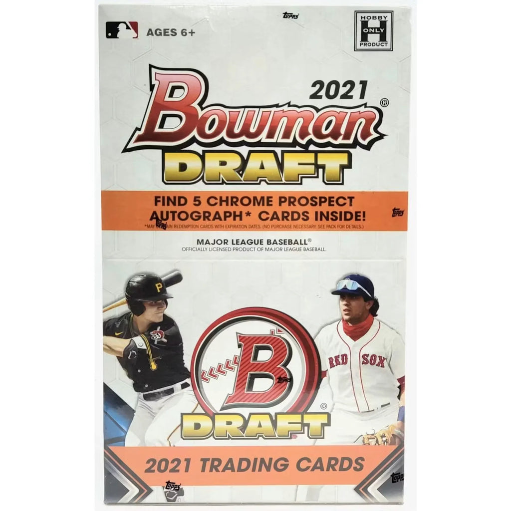 2021 Bowman Draft Baseball Hobby Super Jumbo Box (Ships Sealed Only)