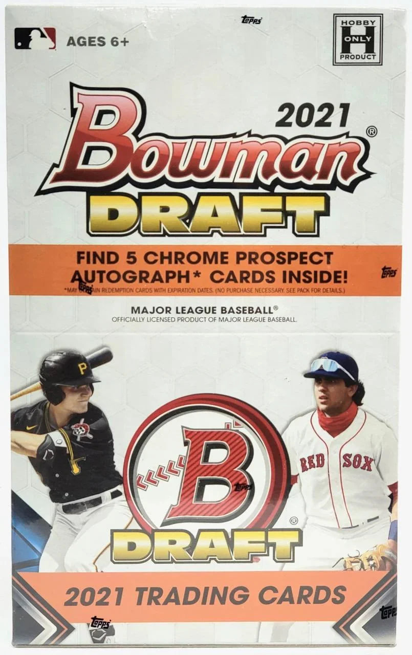 2021 Bowman Draft Baseball Hobby Super Jumbo Box (Ships Sealed Only)