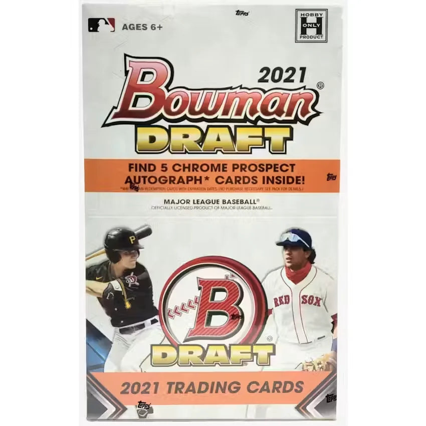 2021 Bowman Draft Baseball Hobby Super Jumbo Box (Ships Sealed Only)