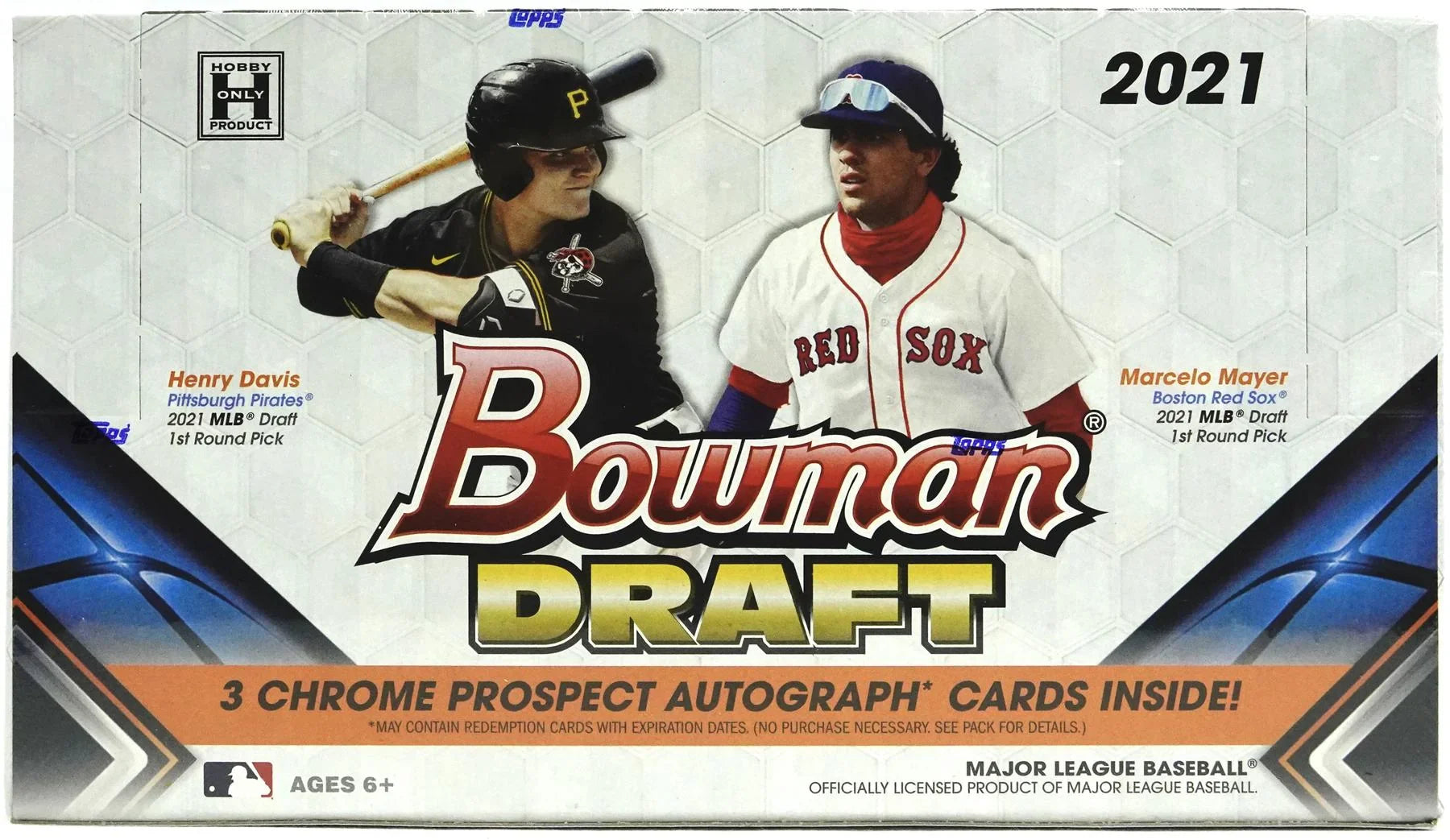 2021 Bowman Draft Baseball Hobby Jumbo Box (Ships Sealed Only)