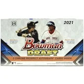2021 Bowman Draft Baseball Hobby Jumbo Box (Ships Sealed Only)
