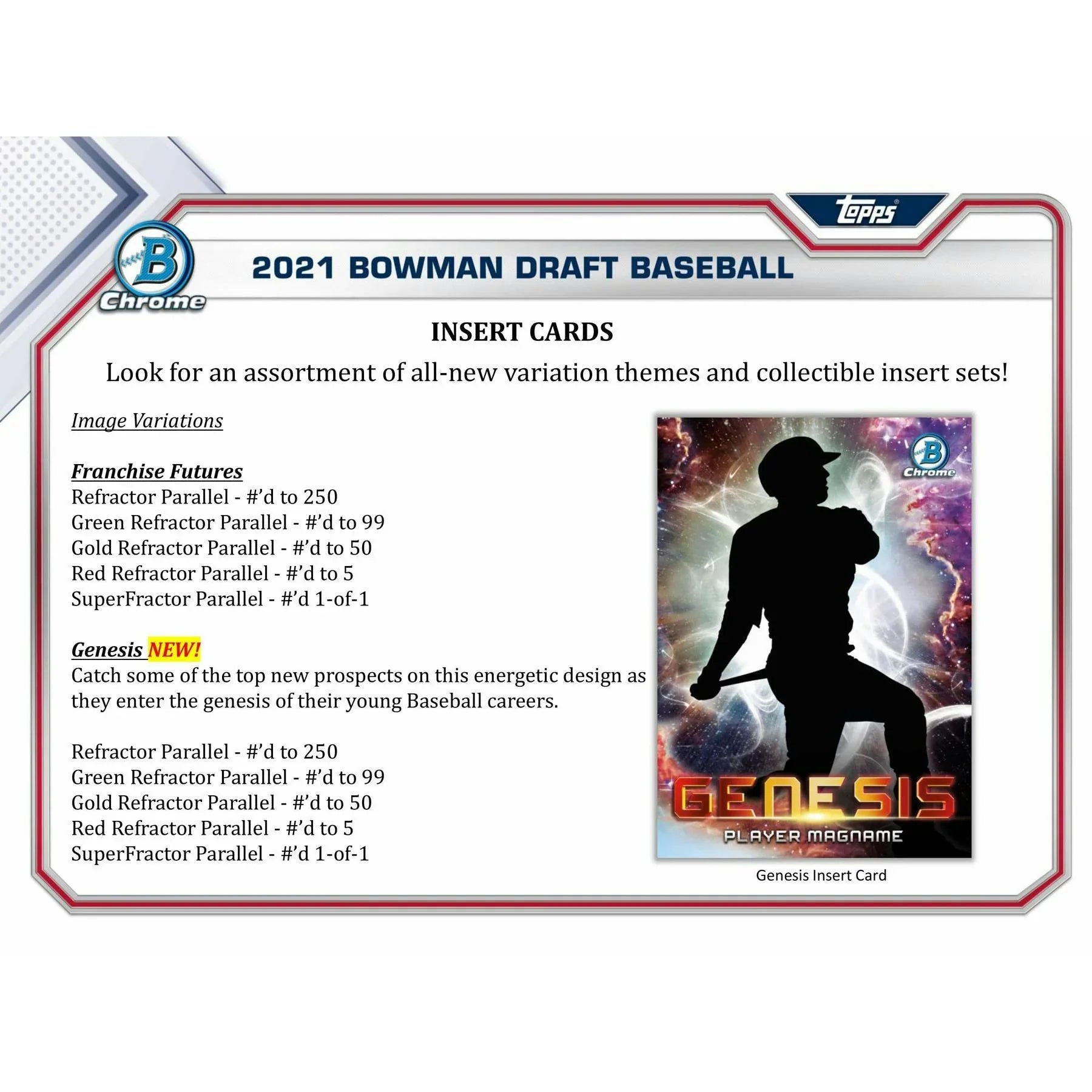 2021 Bowman Draft Baseball Hobby Jumbo Box (Ships Sealed Only)
