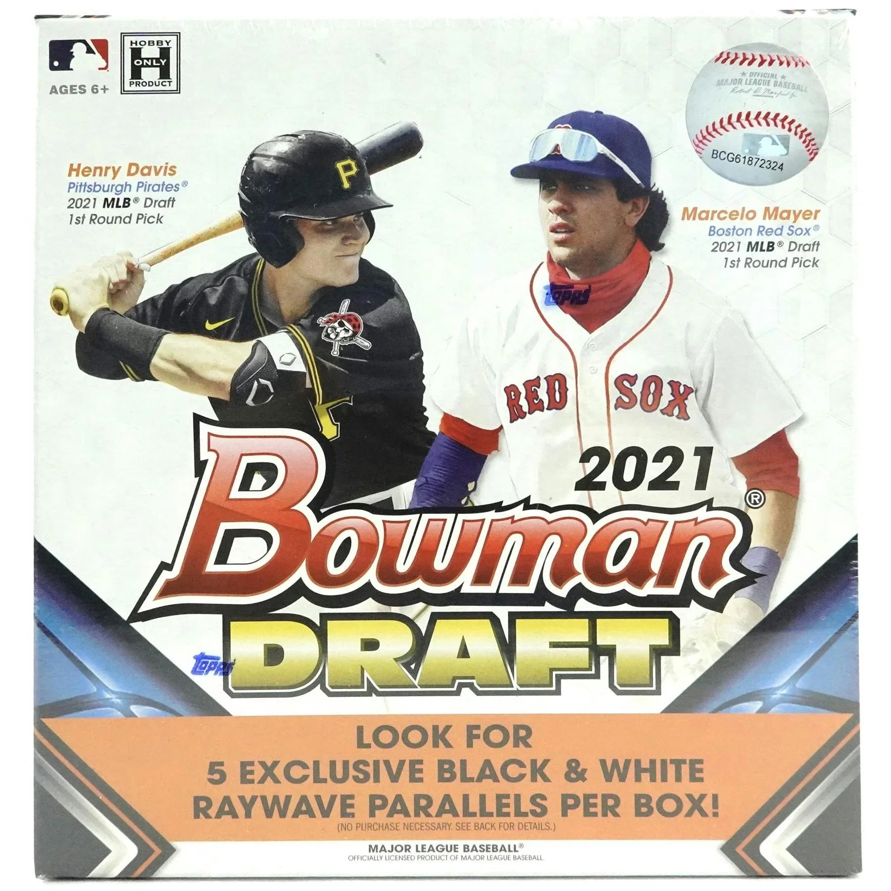 2021 Bowman Draft Baseball Hobby LITE Box (Ships Sealed Only)