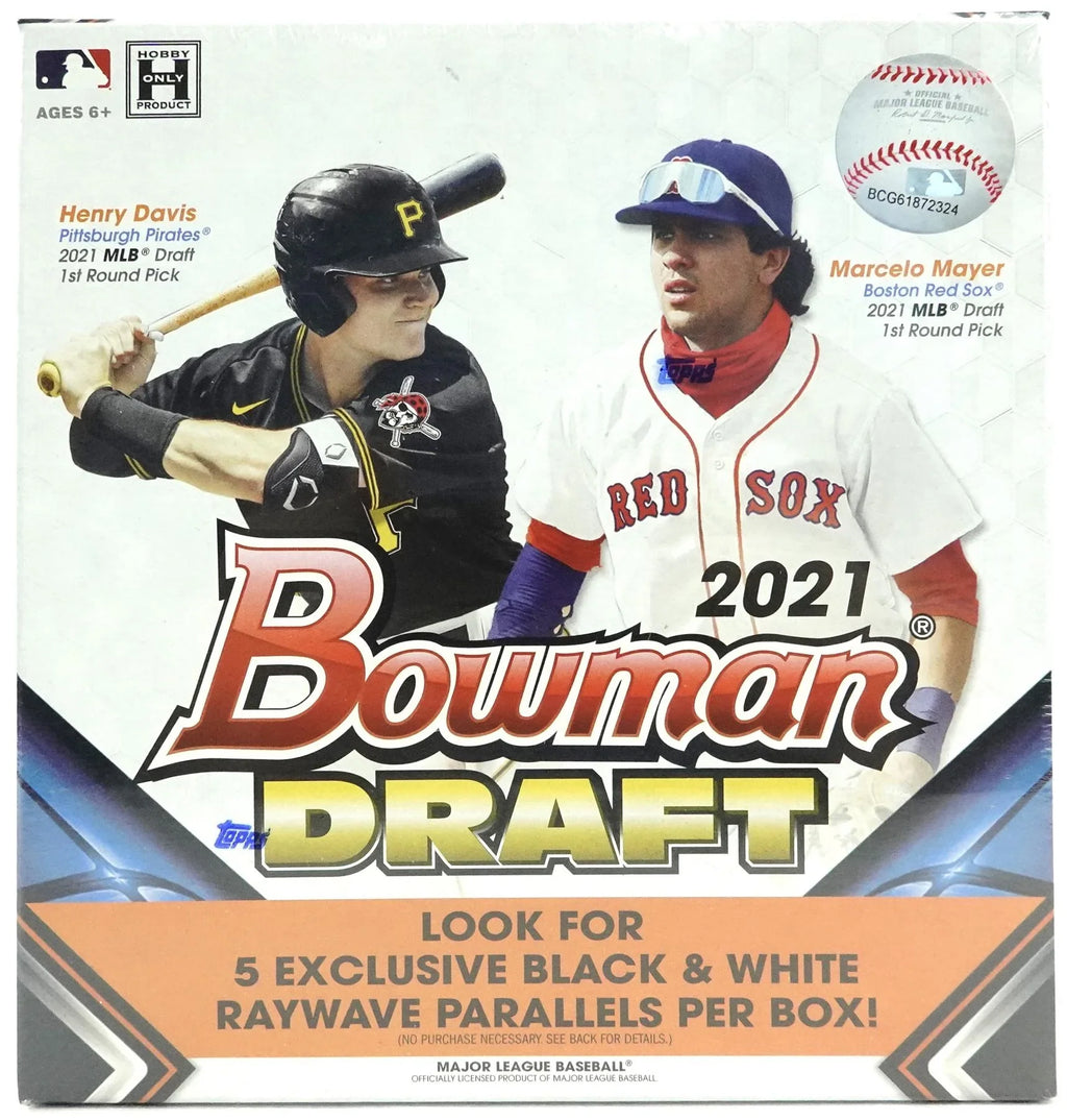 2021 Bowman Draft Baseball Hobby LITE Box (Ships Sealed Only)