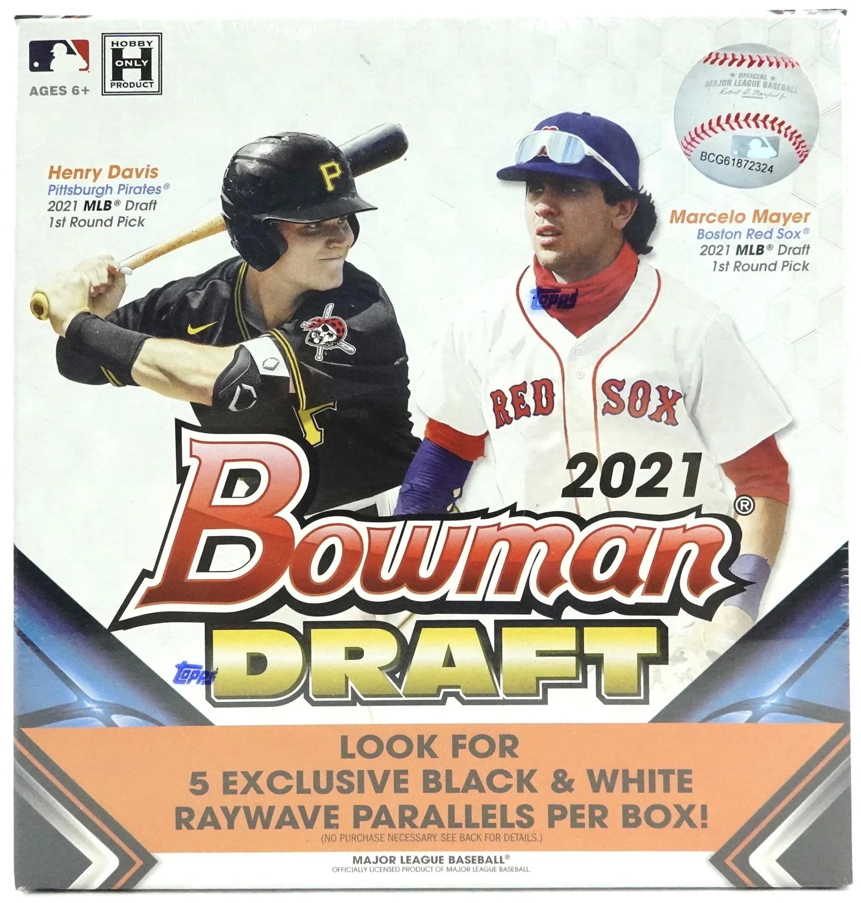 2021 Bowman Draft Baseball Hobby LITE Box (Ships Sealed Only)