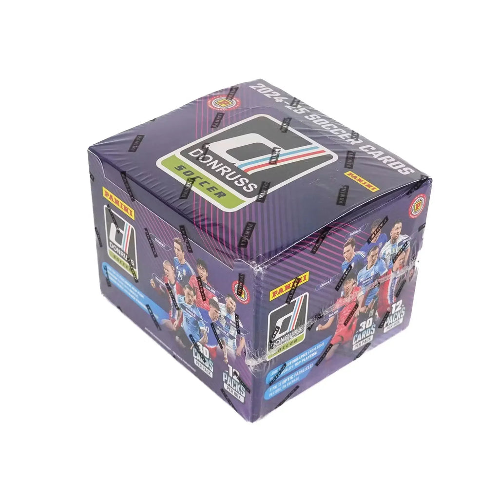 2024-25 Panini Donruss Soccer International Hobby 12-Box Case (Ships Sealed Only)