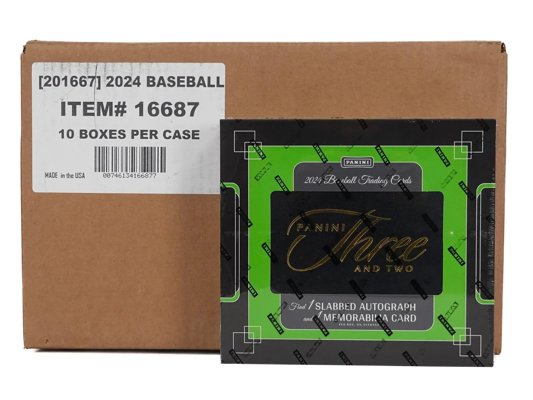 2024 Panini Three and Two Baseball Hobby 10 Box Case (Ships Sealed Only)