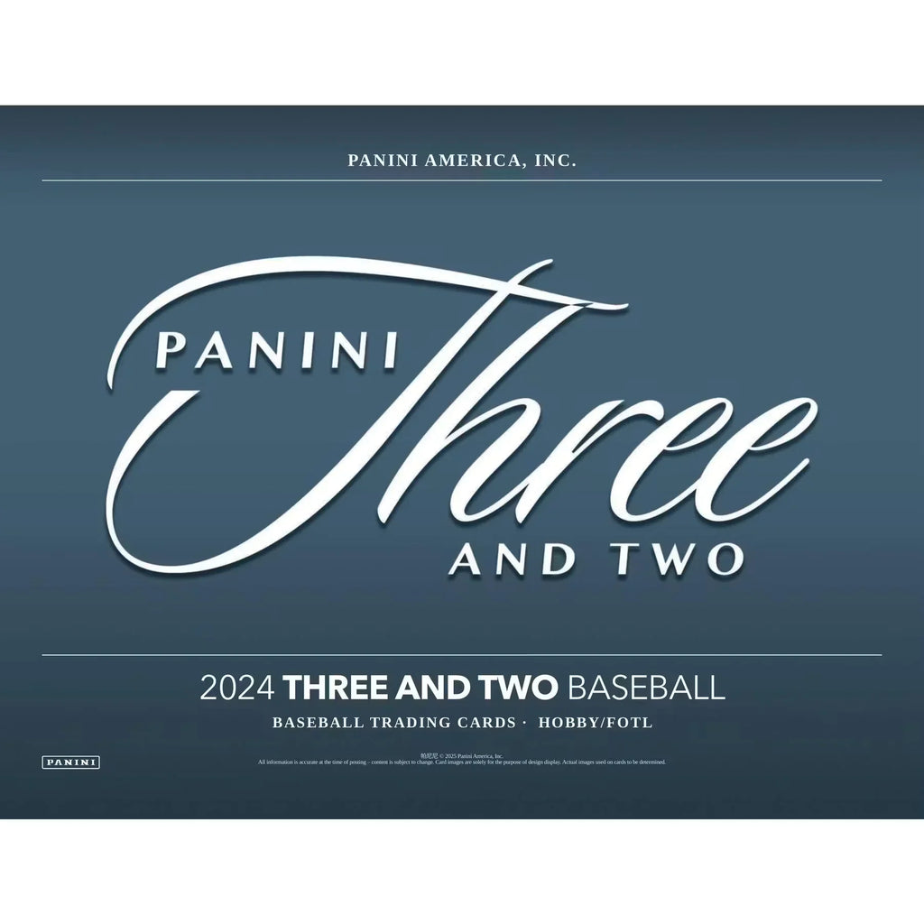 2024 Panini Three and Two Baseball Hobby 10 Box Case (Ships Sealed Only)