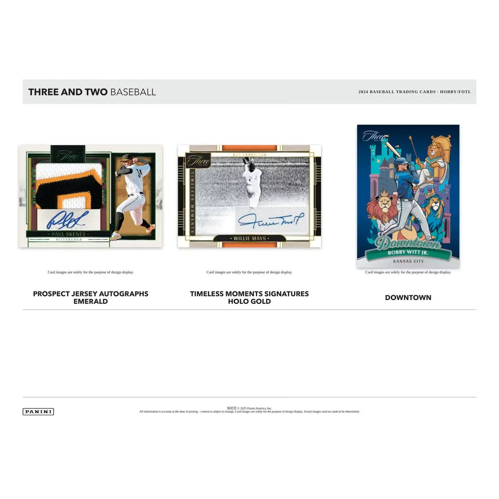 2024 Panini Three and Two Baseball Hobby 10 Box Case (Ships Sealed Only)