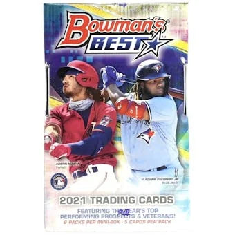 2021 Bowman s Best Baseball Hobby Box (Ships Sealed Only) - D